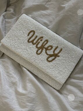 Apricot Lane Hand Beaded Wifey Bag